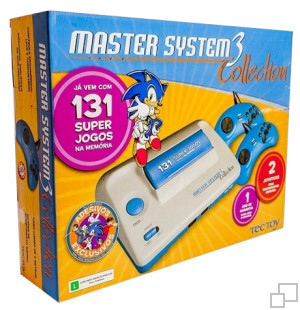 TecToy Master System III Collection: 131 Super Jogos Box [Brazil]