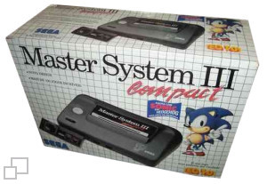 TecToy Master System III Compact Sonic the Hedgehog Box [Brazil]