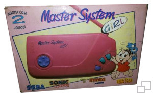 TecToy Master System Super Compact Girl Turma da Monica em: O Resgate / Sonic the Hedgehog Box [Brazil]