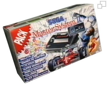 SEGA Master System II Alex Kidd in Miracle World/Master Games I Box [Spain]