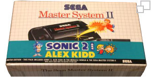 SEGA Master System II Alex Kidd in Miracle World/Sonic 2 Box [PAL/SECAM]