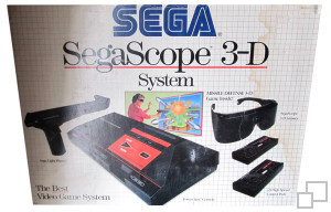 SEGA Master System SegaScope 3-D System Box [USA]
